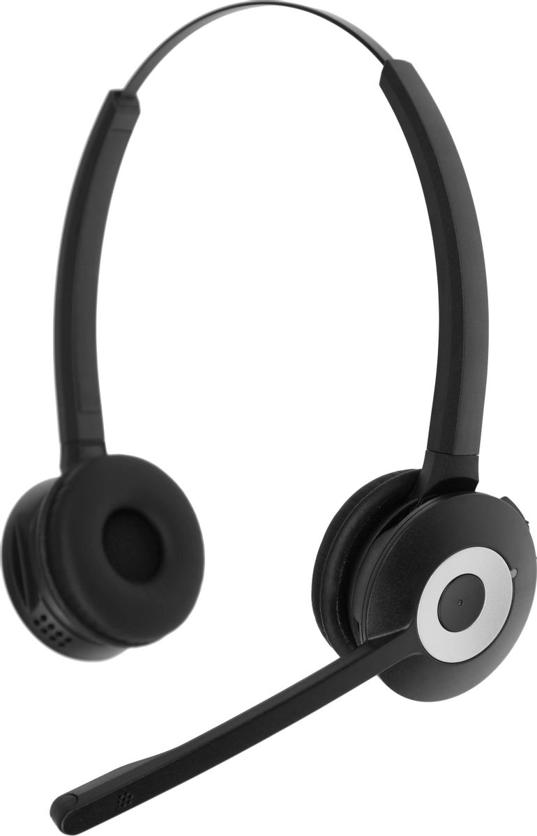 Гарнитура Jabra Pro 920 Duo,  для контактных центров, накладные,  DECT, черный [920-29-508-101]